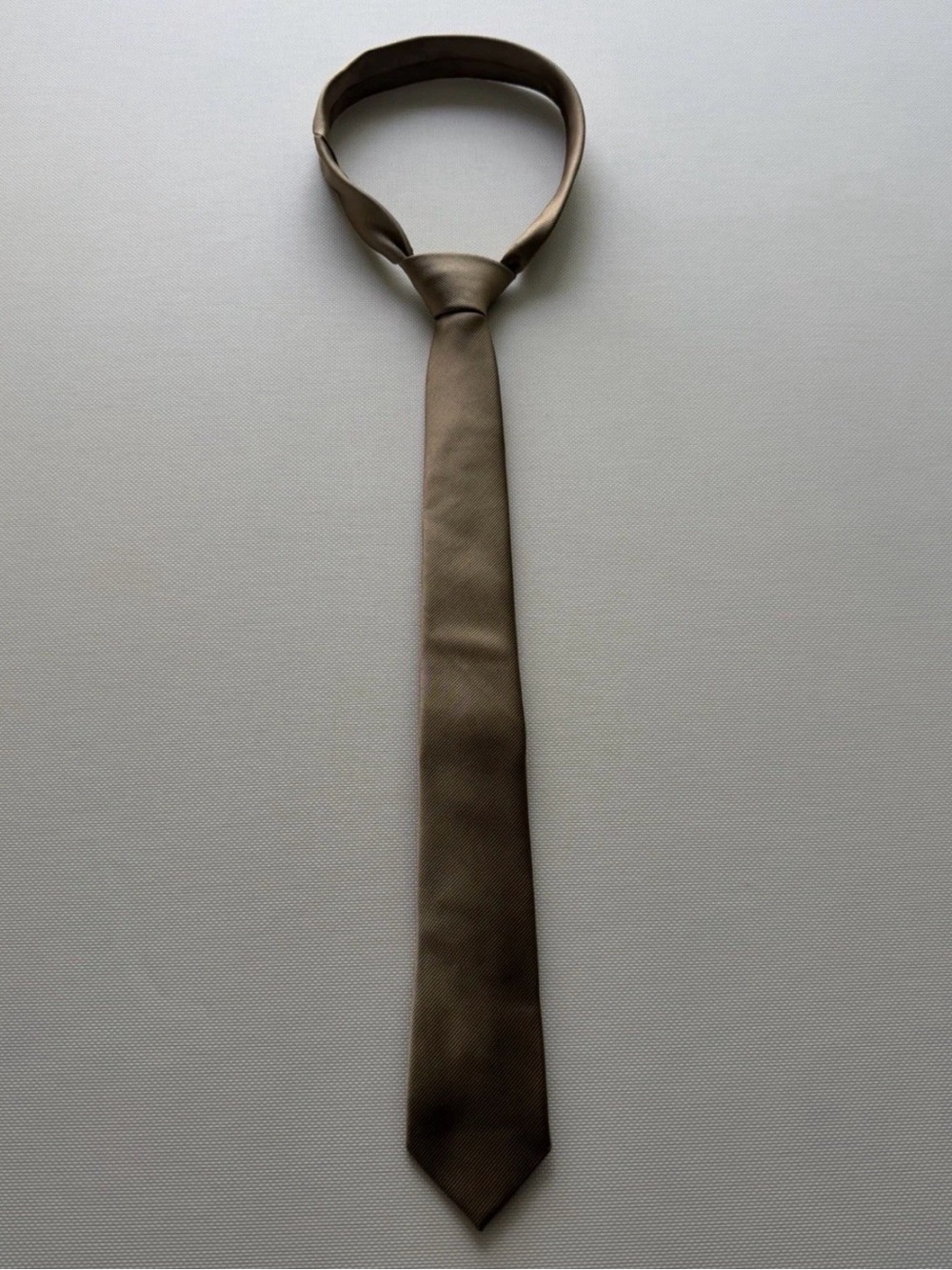 H&M Brown Men's Satin Tie